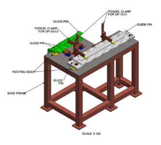 Comp Proxy Sensor Fixture