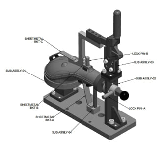 Comp Proxy Sensor Fixture